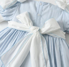 Charlotte Baby Blue Linen Dress